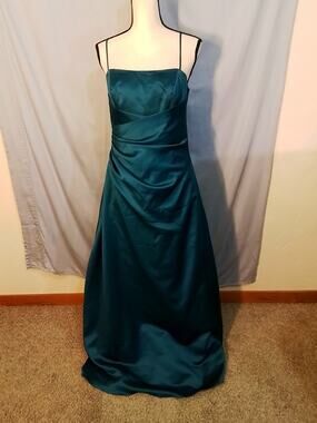 Alfred Angelo Teal evening gown
